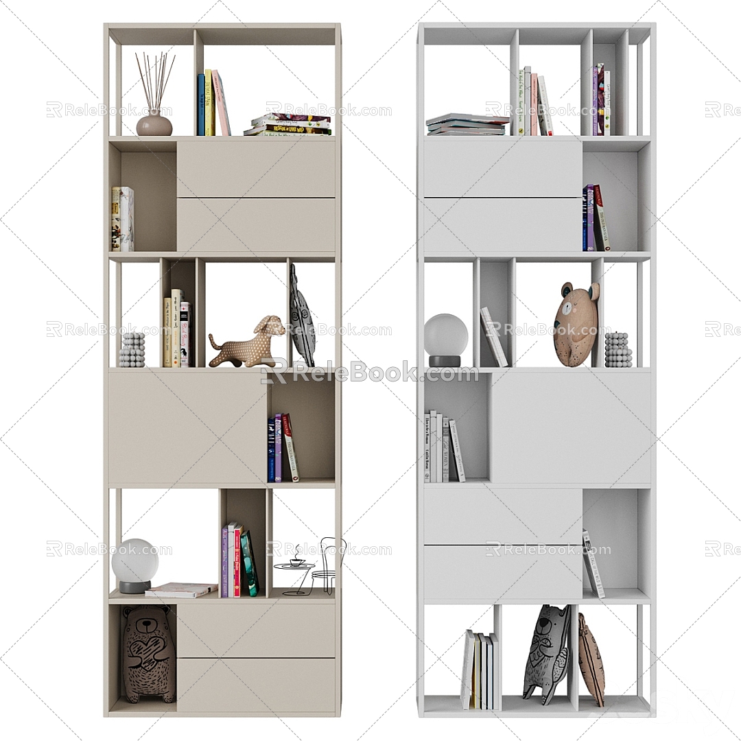 Decoration display rack 3d model