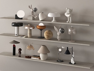 Modern Table Lamp Reading Lamp Mushroom Lamp Art Table Lamp model