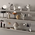Modern Table Lamp Reading Lamp Mushroom Lamp Art Table Lamp 3d model
