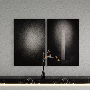 Quiet decorative painting Minimalist decorative painting 3d model