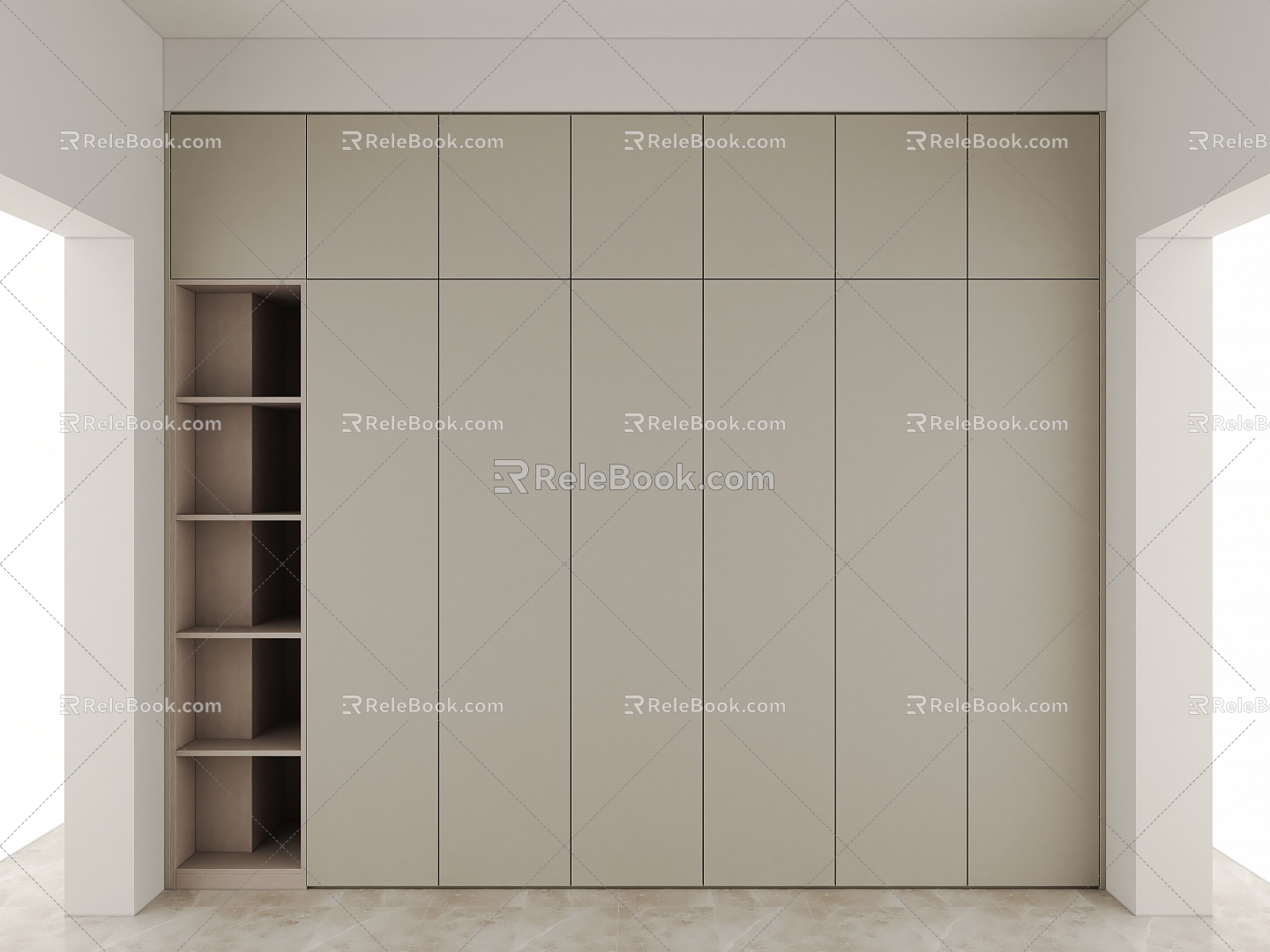 Wardrobe Master Bedroom 3d model