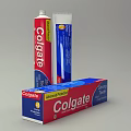 Modern toothpaste 3d model