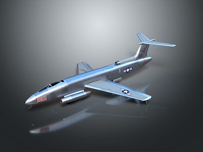 modern aircraft civil aircraft commercial aircraft civil aviation 3d model