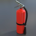 Fire Extinguisher Handheld Fire Extinguisher Small Fire Extinguisher Low Face Number Low Model Simple Model Game Sub-era Film and Television Level Super Realistic High Precision 3d model