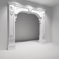 European style pass shape pass 3d model