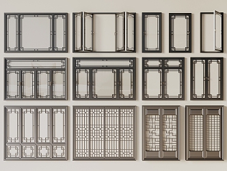 casement window 3d model