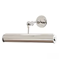 Sleek Modern Chrome Wall Light Featuring Adjustable Arm And Cylindrical Shape 3d model