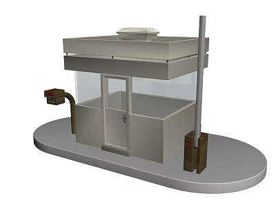 Security Booth Guard Booth Guard Booth Guard Booth 3d model Security Booth Guard Booth Guard Booth Guard Booth 3d model