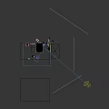 Corner Clothes Rack With Hanging Clothes And Storage Shelf In Bedroom By Window