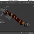 Tomahawk Game Axe Ares Axe Mountain Axe Pangu Axe Cold Weapon Low Face Number Low Model Simple Model Video Level Super Realistic 3d model