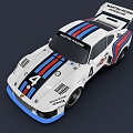 Porsche 935 sports car Super Racing Luxury Car Super sports car Low Face Number Low Model Simple Model Game Sub-era Film and Television Super Realism 3d model