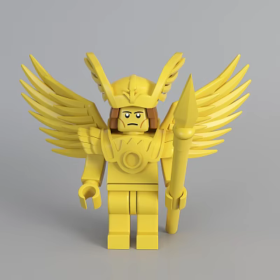 Lego modern toys 3d model