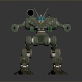 Mech Warrior Mech Soldier Machine Battlearm Mechanical Battlearm Machine Fighter Robot 3d model