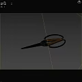 High Quality Hardware Tools Sharp Metal Scissors With Comfortable Grip Handles