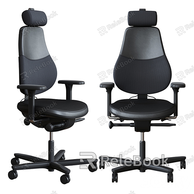 Modern office chair model