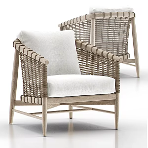 Modern Recliner Melrose Recliner 3d model