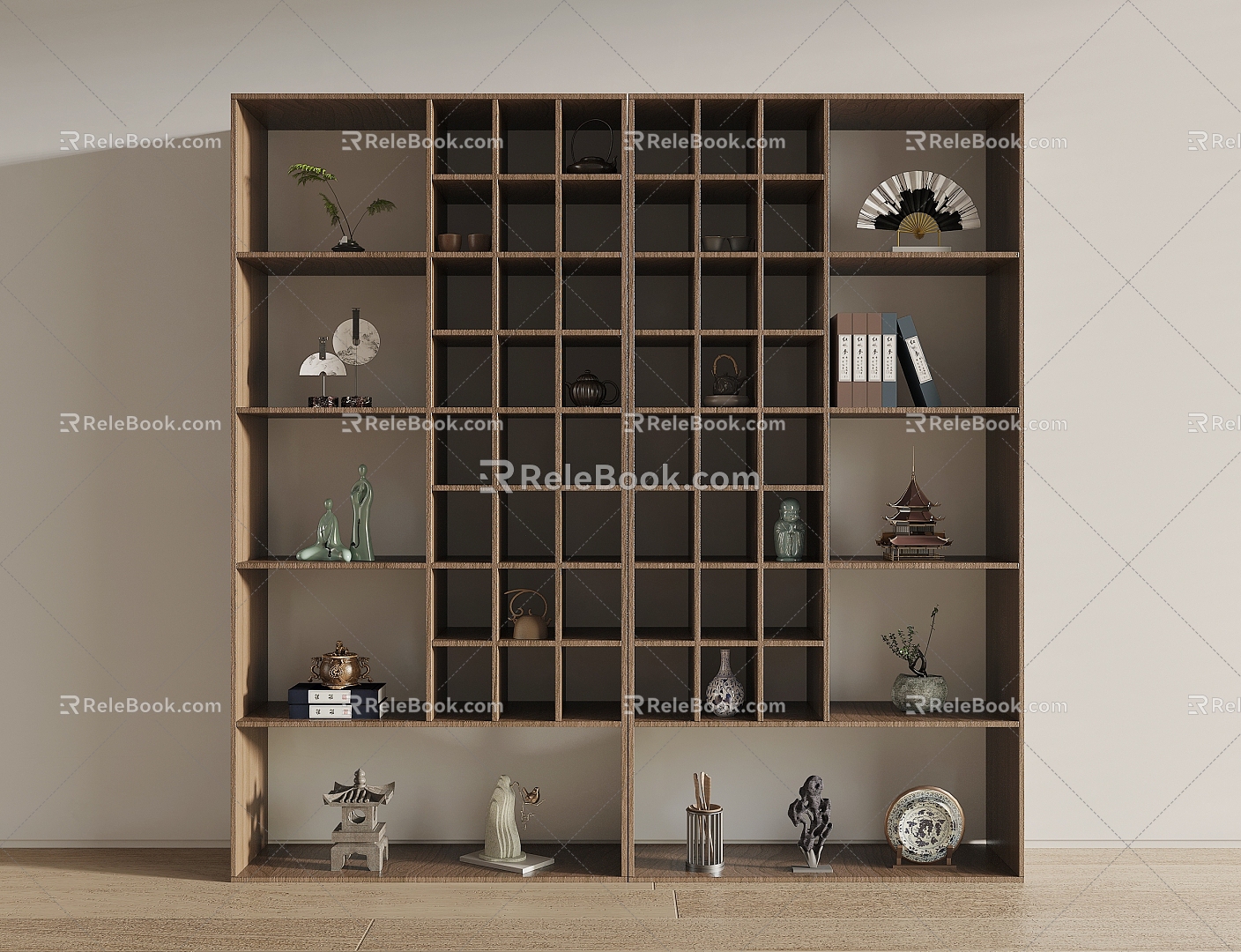 New Chinese Antique Rack 3d model