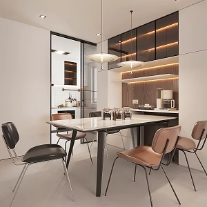 Modern Restaurant 3d model
