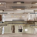 Modern electric retractable drying rack 3d model