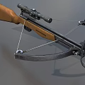 Crossbow Forest Eagle Crossbow Mechanical Crossbow Low Face Number Low Model Simple Model Game Sub-era Film and Television Level Super Realism 3d model