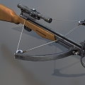 Crossbow Forest Eagle Crossbow Crossbow Crossbow Crossbow Crossbow Crossbow Mechanical Crossbow Low Face Number Low Model Simple Model Game Sub-era Film and Television Level Super Realism 3d model