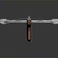 Crossbow Mechanical Crossbow Shift Bow and Arrow Shoot Far Equipment Weapons High-tech Crossbow 3d model