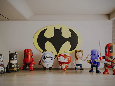 Modern Toys 3d model