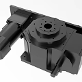 Rotating four-axis equipment accessories 511 3d model