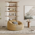 Modern Lazy Sofa 3d model