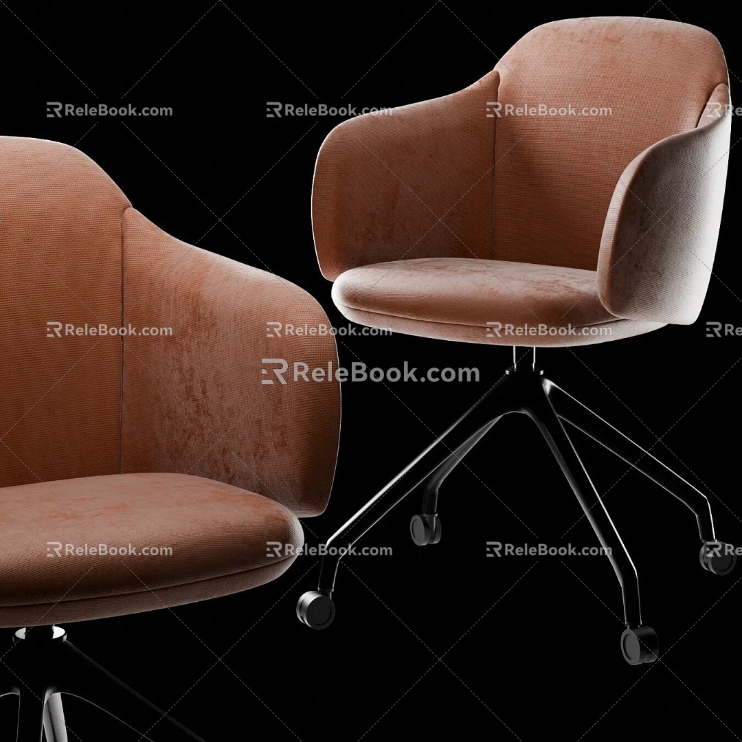 Office Chair Leisure Chair 3d model