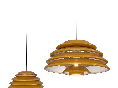 Verpan chandelier 3d model