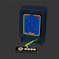 Game Machine Antique Game Machine Classical Game Machine Retro Game Machine 3d model