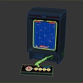 Game Machine Antique Game Machine Classical Game Machine Retro Game Machine 3d model