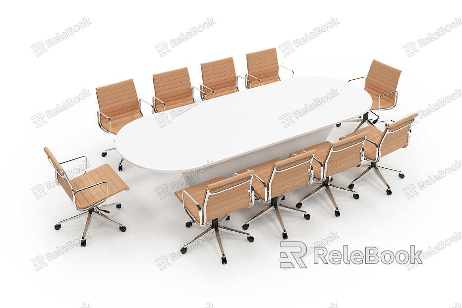 Conference tables and chairs model