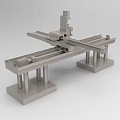 Industrial Equipment Multi-axis Grasping Module Automation Module Manipulator Sliding Table Assembly 1484 3d model