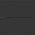 Black Blade Knife As Modern Weapon With Brown Handle And Metal Texture