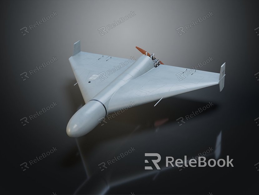 Modern drone suicide drone model