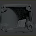 Durable Metal Hardware Tool Part With Precision Holes And Sturdy Bracket Design