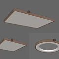 Antique ceiling lamp 3d model
