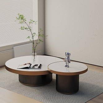 Modern coffee table 3d model