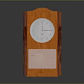 Classic Brown Wooden Furniture With Circular And Rectangular Cutout Panels