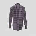 Classic Long Sleeve Plaid Check Shirt With Chest Pocket And Stylish Design