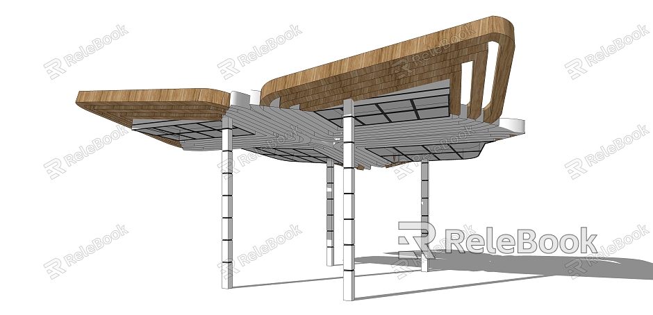 Modern gallery structure model