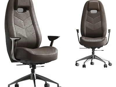 Office Chair Boss Chair 3d model