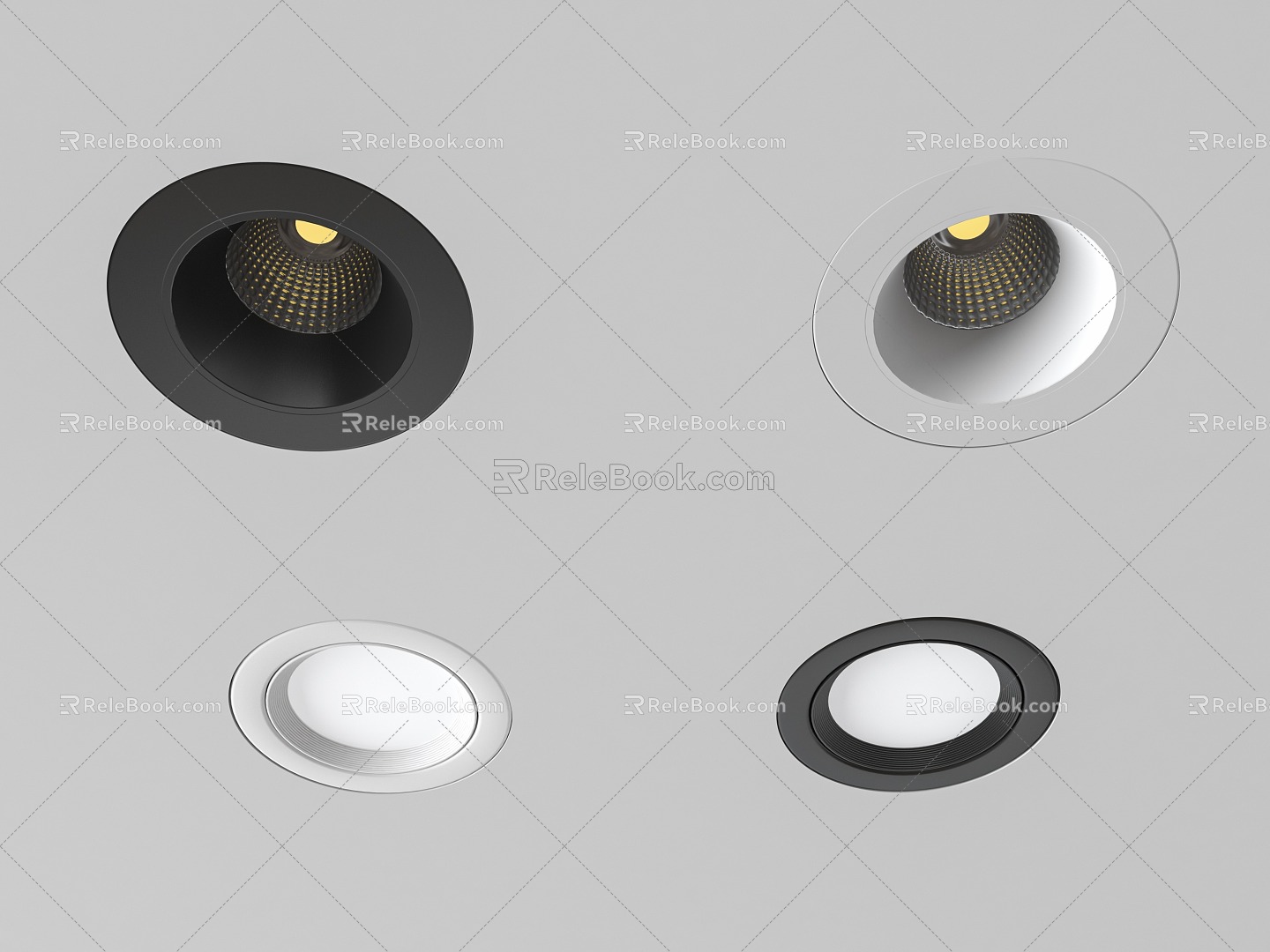 Modern Downlight Downlight Spotlight 3d model