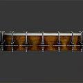 Handcrafted Traditional Drum With Light Leather Head And Wooden Body On Dark Reflective Background