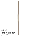 Sleek Modern Wall Lamp With Slim Metal Design For Home Interior Decoration
