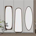 Modern mirror full-length mirror full-length mirror 3d model