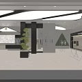 Modern Elegant Clothing Store Interior Design With Soft Ambient Lighting And Neat Apparel Displays