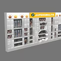 JU FENG MALIYA Retail Display With Stuffed Toys On Shelves And Store Setup